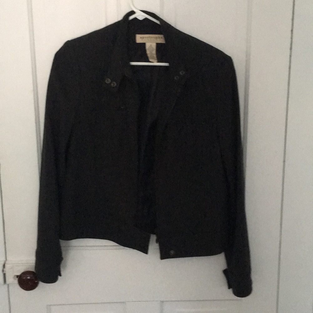 Dark gray jacket